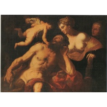 <div style="text-align: justify;"><br/>
<p>(Genova 1646 - Bergamo 1724)<br />Ercole e Onfale - Olio su tela cm 123x165</p><br/>
</div> <i>Antichità Nobili Alessio & C.</i>