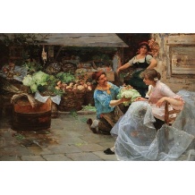 <p>Milesi Alessandro (1856-1945) - olio su tela - cm. 112 x 153,5 -&nbsp;</p> <i>Enrico Gallerie d'Arte</i>