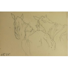 <p>Disegno su carta - 1885 - misure mm. 75X110</p> <i>Studio Bolzani</i>